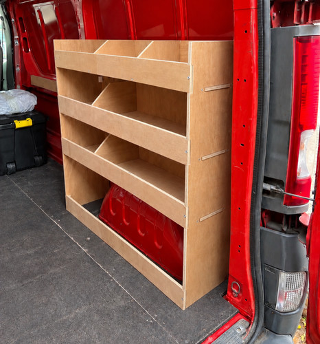 Van racking shelving ply - /,