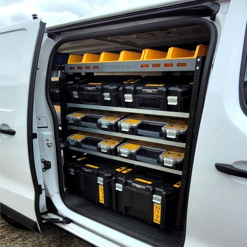 Autorack steel van - van, racking