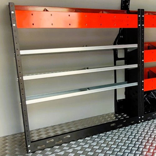 Van racking shelving tool - van,